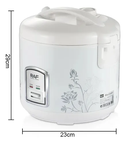 Olla Arrocera A Presión Acero Inoxidable 5l 900w Raf R.180