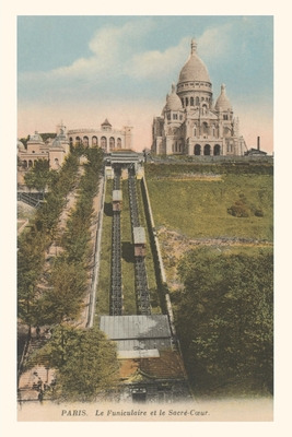 Libro Vintage Journal Funicular Railway To Sacre Coeur Ch...