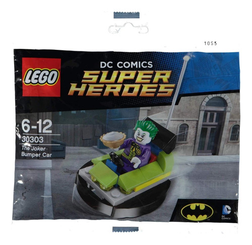 Lego, Dc Super Heroes, El Auto De Choque Del Guasón (30303)
