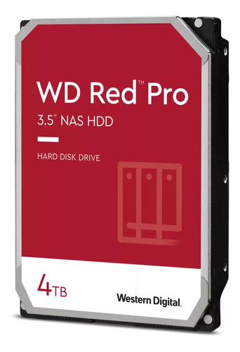 Hd 4tb Sata 3 256mb 7200rpm 3,5 Wdred Pro Wd4003ffbx Western Digital