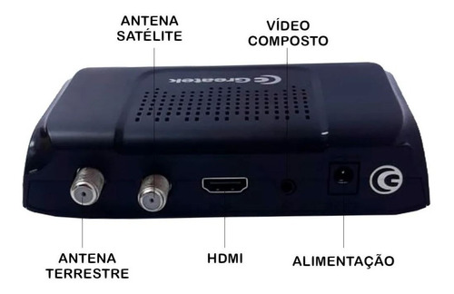 Imagem 5 de 8 de Conversor Digital + Receptor De Parabólica Digital E Hd