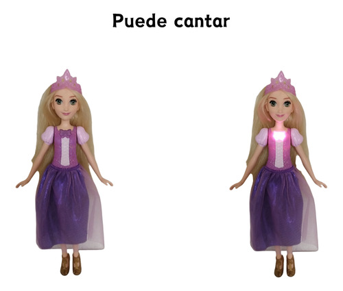 Muñeca Princesa Rapunzel Con Sonidos De Enredados Disney (Usado)