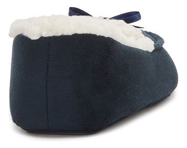 Pantufla Hogar Pvu93504 Textil Dama Cuello Acojinado Liso