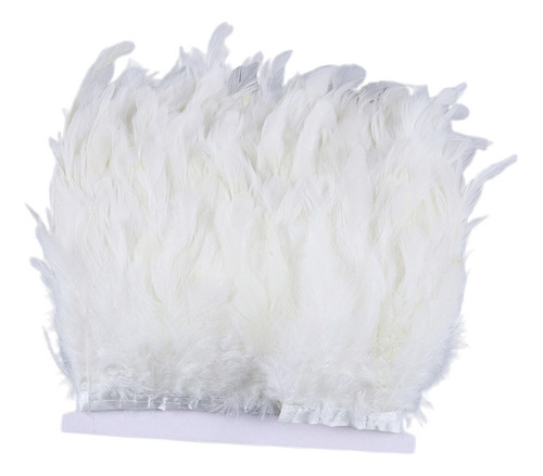 2m Gallo Pluma Fringe Trim Diy Disfraz Sombrerería Sombrero