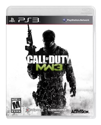 Código da edição padrão de Call Of Duty: Modern Warfare 3: MW3 Ps3 Físico