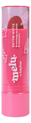 Batom Bala Matte Melu 4 Cores- By Ruby Rose Cor Cm 02-peanut Butter