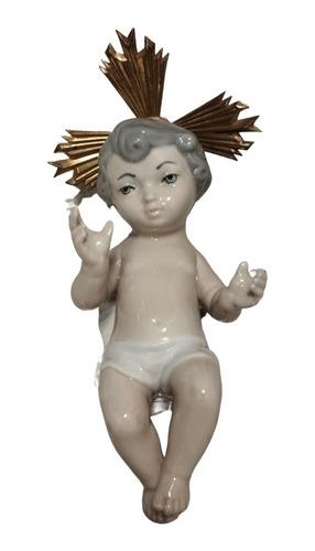 Niño Jesús De Porcelana Española Casades 18 Cm