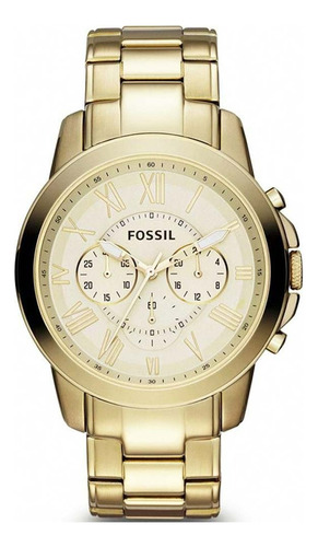Reloj Fossil Grant Fs4814 En Stock Original Con Garantia