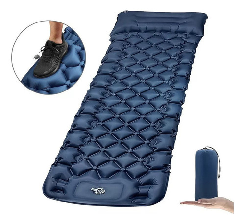 Estera De Camping Inflable Ultraligera Portátil