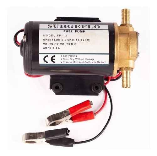 Electrobomba Fema 12v Para Aceite 14l/m 1223c