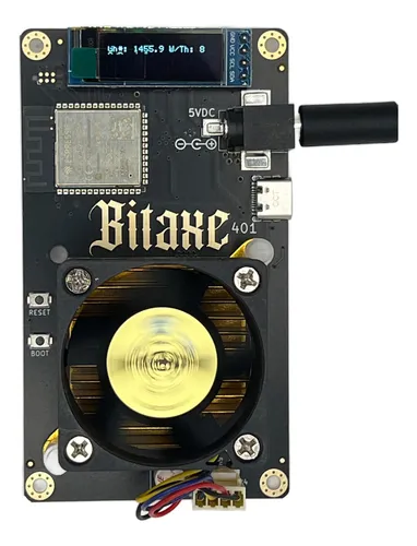 Minerador De Bitcoin Bitaxe 401 Supra 600gh/s De Bitcoinmerc