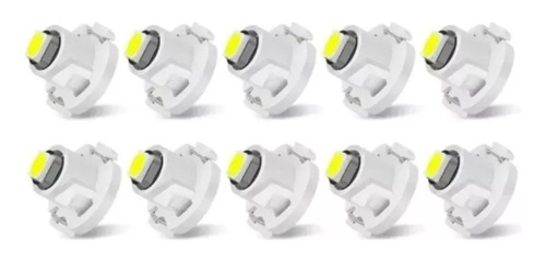 5x Luces Led T4.2 Chip 3030smd Para Tableros 12v Blanco