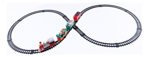 Juego De Tren De Navidad Retro, Decoración De Árbol De