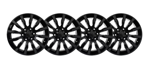 Kit 4 Llantas Deportivas Volcano S10 High Country 18 6x139