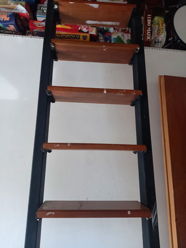 Escalera Altillo Entrepiso Madera Hierro (Usado)