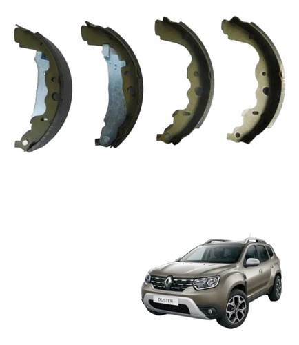 Balatas Tambor Traseras Renault Duster 2013 2014 2015 2016