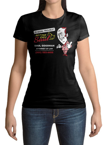 Playera Better Call Saul Publicidad #0014se