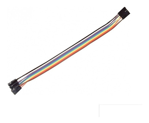 Cables Jumper 15cm Hembra Hembra Dupont 2.54mm X 10 Cables