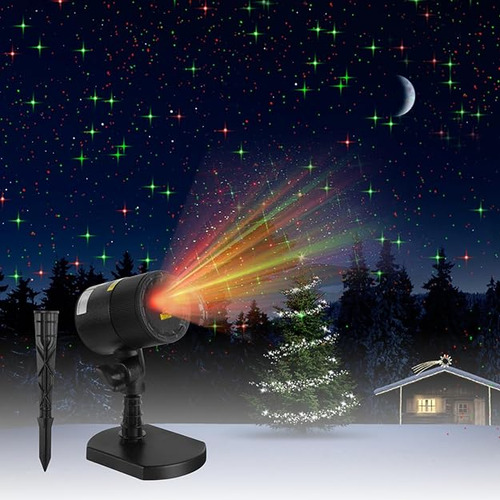 Wisely Proyector Laser De Luces De Navidad Para Exteriores P
