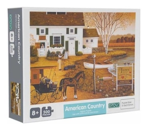 Puzzle Rompecabezas American Country 500 Piezas - Lanús