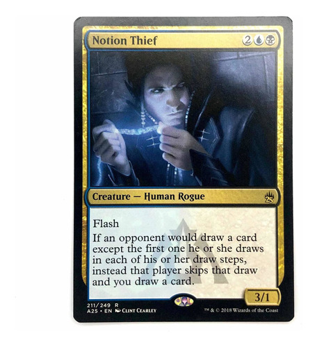 Notion Thief - Carta Original De Magic The Gathering Modern