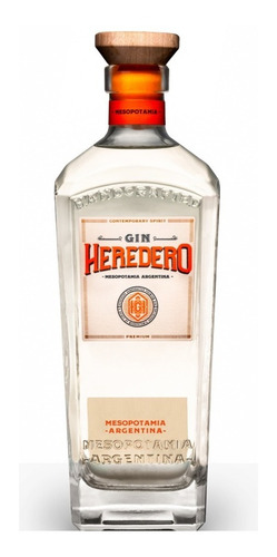 Gin Heredero 700cc Artesanal Small Batch