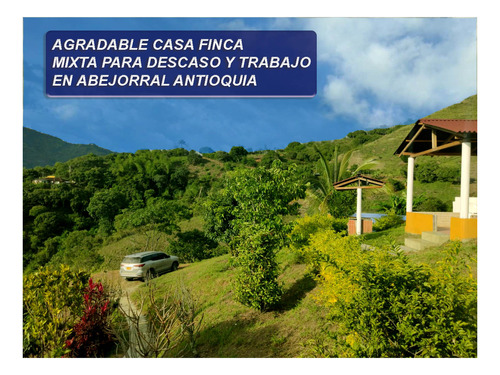 Imagen 1 de 8 de Se Vende Casa Finca En Abejorral Antioquia