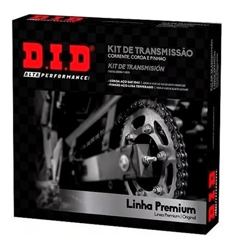 Kit De Transmision Did Moto Ktm Duke 390 Solo En Rpm1240