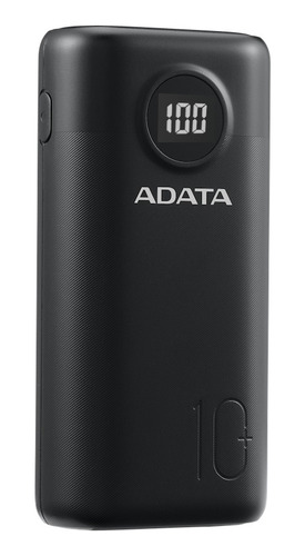 Imagen 4 de 4 de Bateria Portátil Adata 10000 Mah 3 Usb Carga Rapida Pantalla