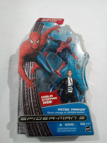 Spiderman 3 Movie Peter Parker Quick Change To Spiderman
