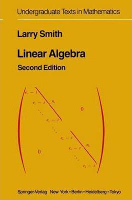 Libro Linear Algebra - Larry Smith