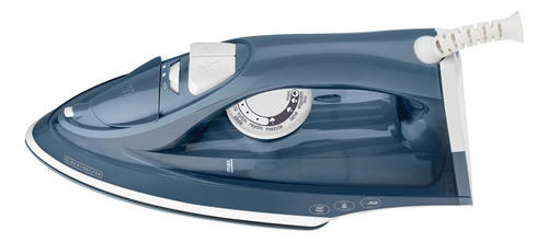 Plancha De Ropa Black & Decker Vapor Irbd300 Trueglide Azul