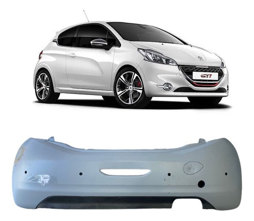 Paragolpe Trasero Peugeot 208 Gti Nuevo Original C/detalle