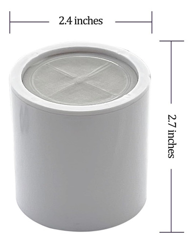 Filtro De Ducha De 15 Etapas Con Elementos Para Eliminar Clo