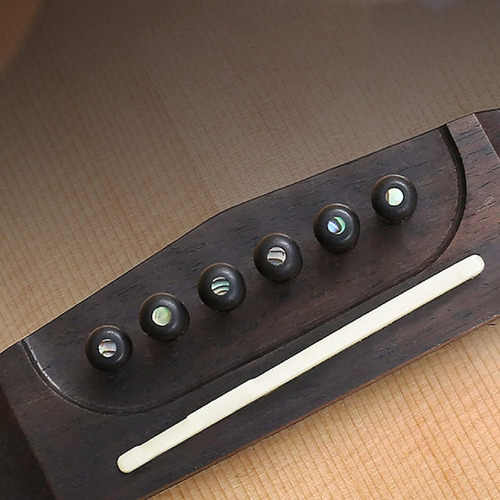 Tuerca De Sillín Miwayrer Bone Bridge Para Guitarra Acústica