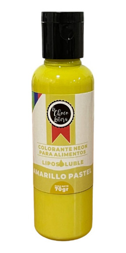 Colorante Liposoluble Amarillo Pastel 7 - mL a $455