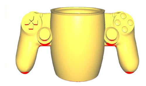 Mate Playstation 4 Joystick Archivo Stl De Impresion 3d