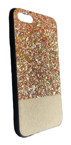 Imagen 3 de 4 de Funda, Case, Deluxe Glitter Para iPhone 7/8/se/x/xs/7/plus