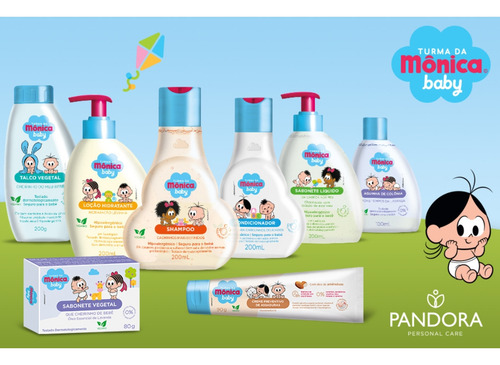 Shampoo Turma Da Mônica Baby Cabelos Claros 200ml