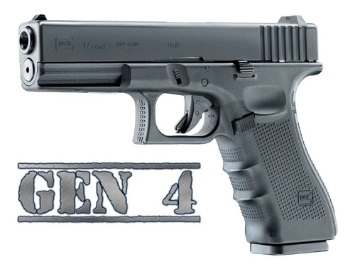 Pistola Aire Comprimido Glock 17 Gen 4 Blowback Co2 19 Tiros