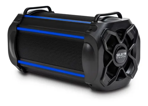 comprar Bocina Bafle Bluetooth Inalámbrica Portátil Select Sound Modelo Shine Bt220 Subwoofer Radio Fm Tws 10w Rms Color Negro