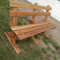 Comprar Bancos De Madera Exterior Interior Jardin Plaza Quincho