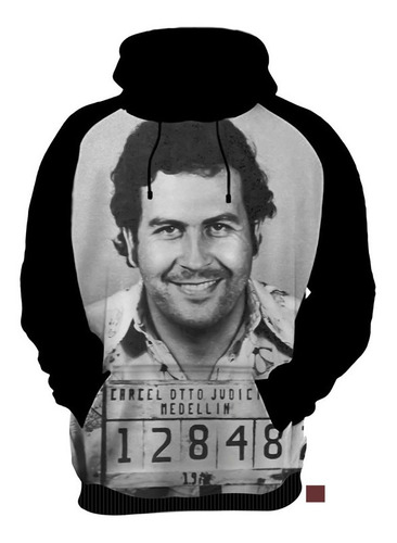 Blusa De Frio Moletom Pablo Escobar Traficante Colômbia 02