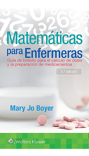 Matemáticas Para Enfermeras Boyer Libro Original Y Nuevo