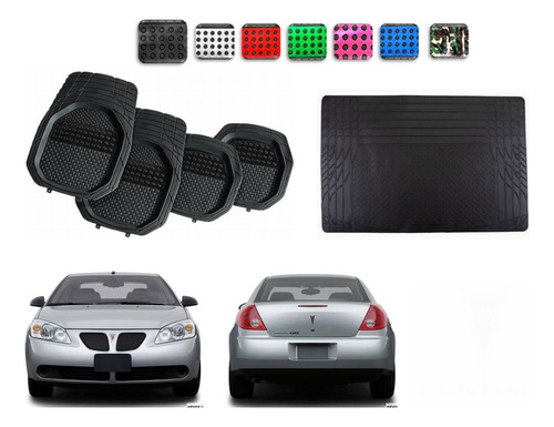 Tapetes 4pz Color 3d + Cajuela Pontiac G6 2005 - 2009 2010