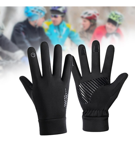 Guantes De Invierno Suaves Y Gruesos, Cálidas Para Correr,