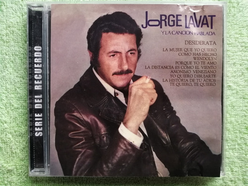 Eam Cd Jorge Lavat Y La Cancion Hablada 1972 Su Album Debut