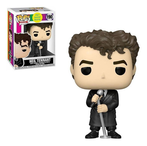 Boneco Neil Tennant 190 Pet Shop Boys Funko Pronta