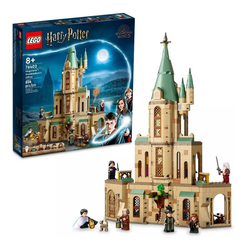Kit Lego Harry Potter Hogwarts Despacho De Dumbledore 76402 Cantidad de piezas 654