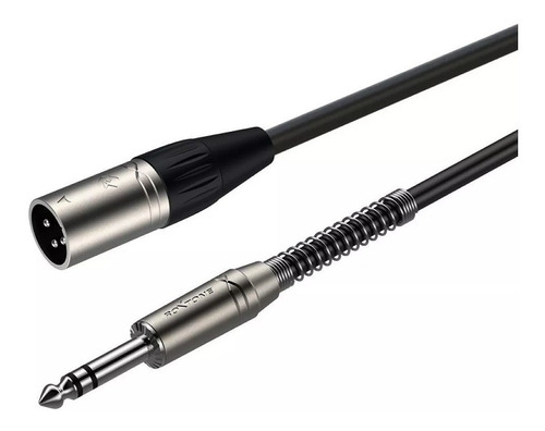 Imagen 2 de 3 de Cable Roxtone Plug St A Xlr Macho 1 Metro Smxj260l1